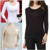 Long Sleeve Top INNER WANITA - inner baju Lengan panjang muslimah - Image 3