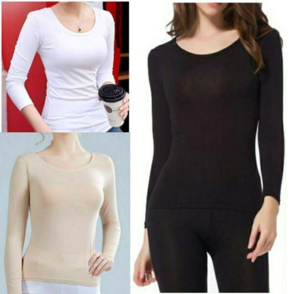 Long Sleeve Top INNER WANITA - inner baju Lengan panjang muslimah